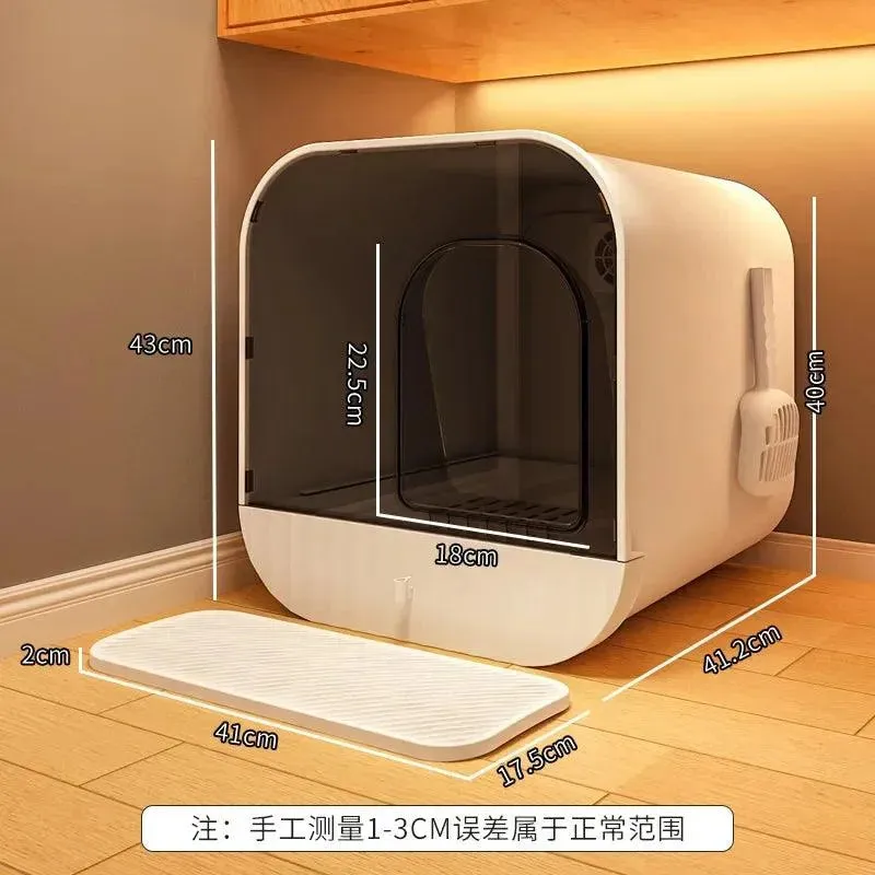 Oversized Closed Cat Toilet