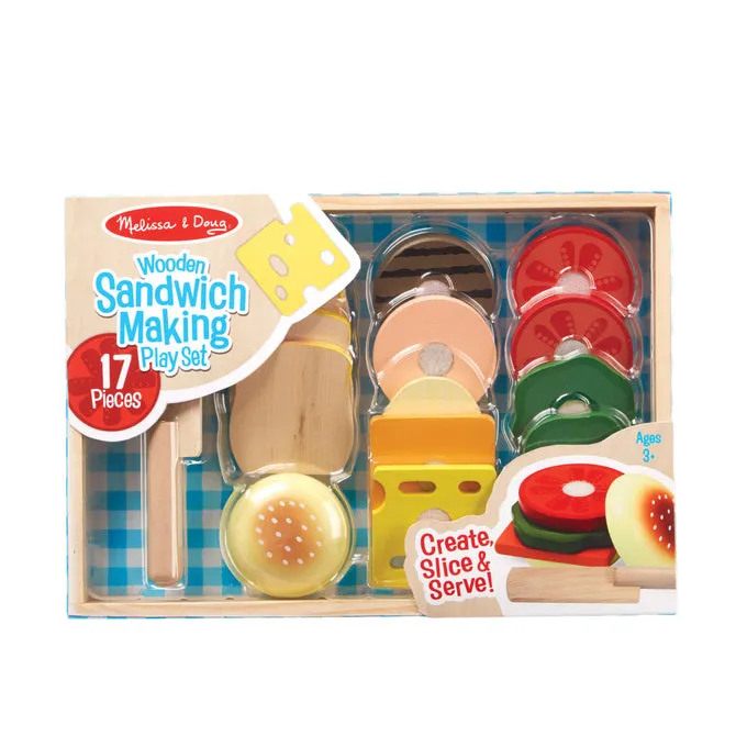 Sandwich Making Play Food Set